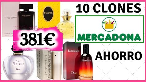 mercadona perfumes clones|perfume coco mademoiselle mercadona.